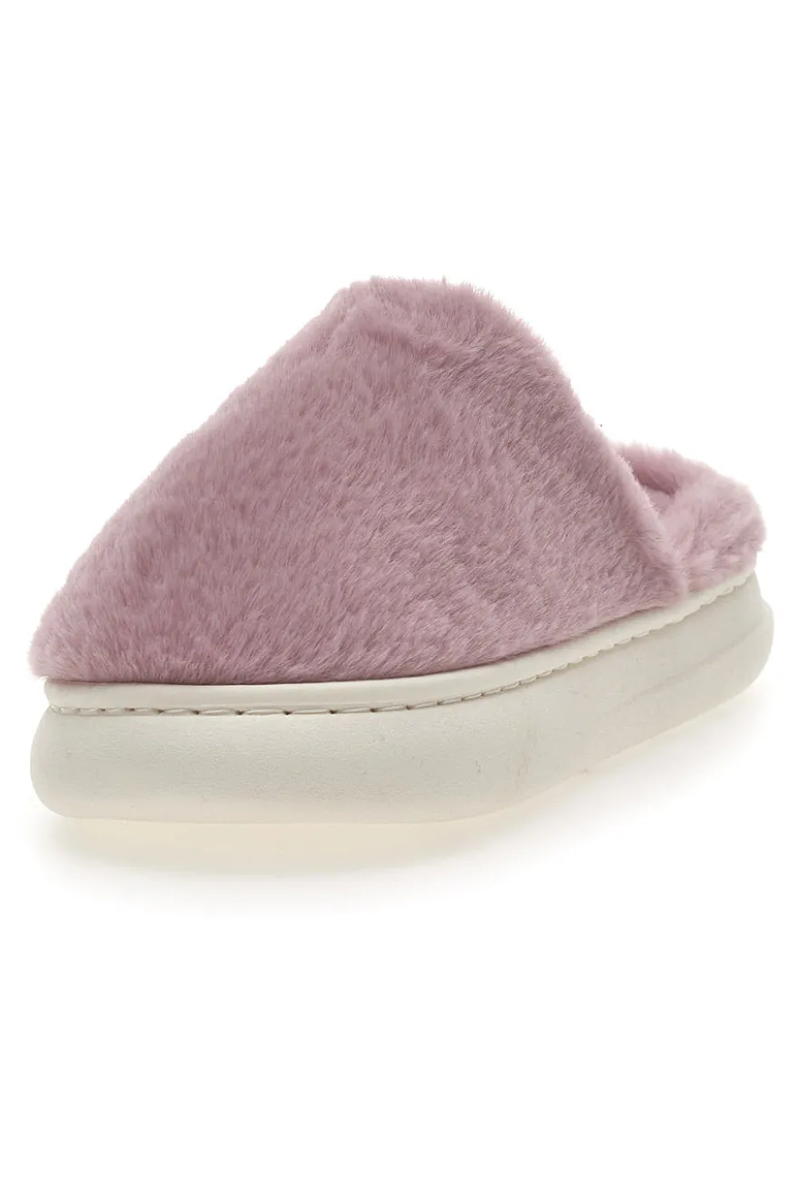 Pantofole Superga 45866 Rosa e Bianche