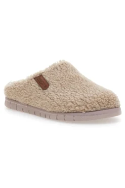 Pantofole teddy taupe Beego 7485