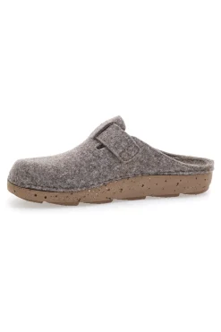 Pantofole Tortora In Panno Inblu12 mt