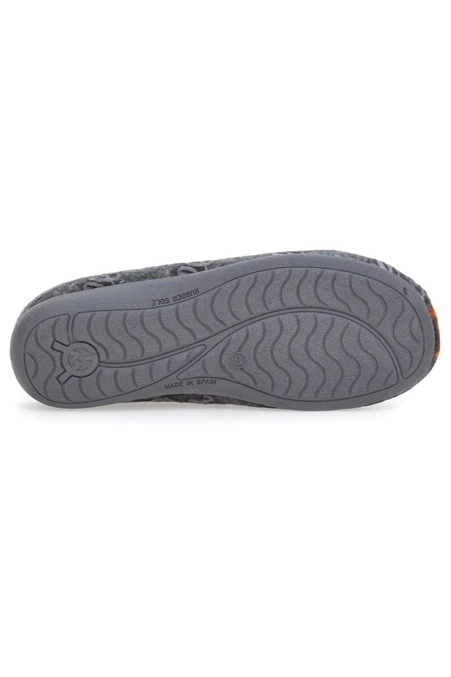 Pantofole Tratti 187 Beer Grigie