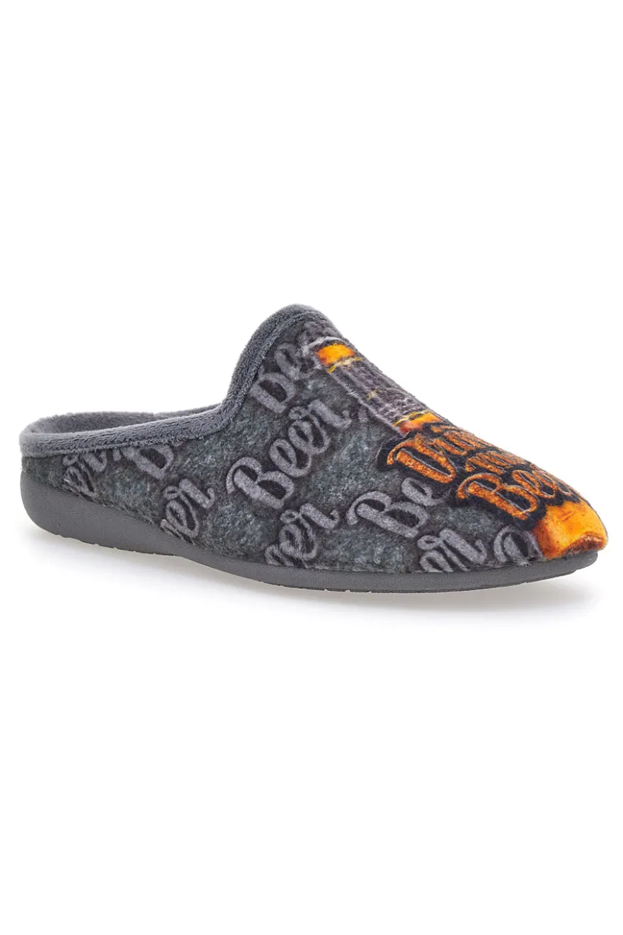 Pantofole Tratti 187 Beer Grigie