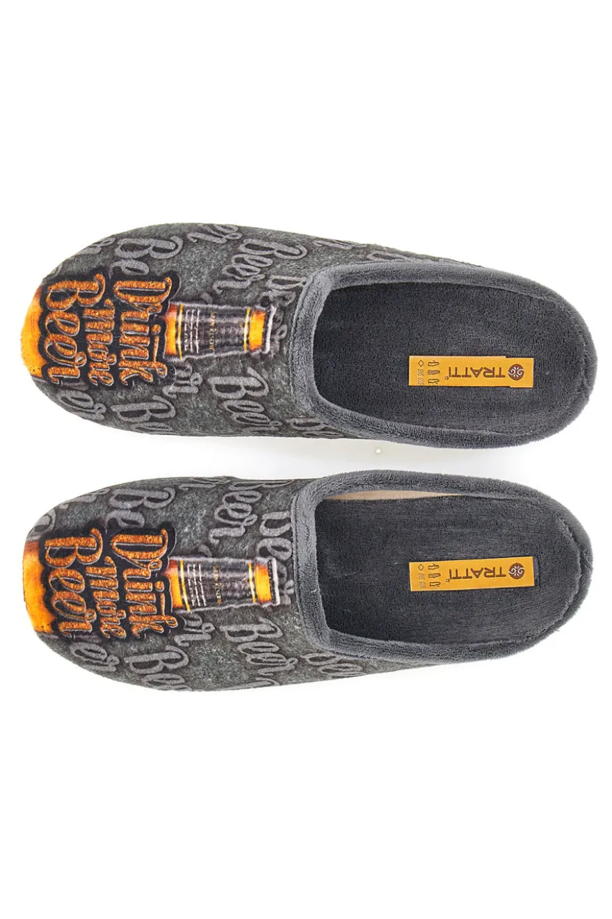 Pantofole Tratti 187 Beer Grigie