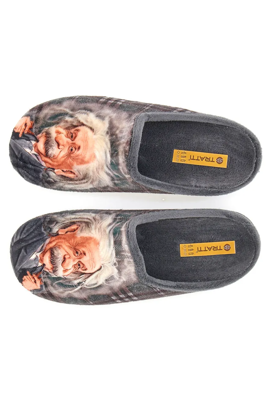 Pantofole Tratti 55 Grigie Einstein