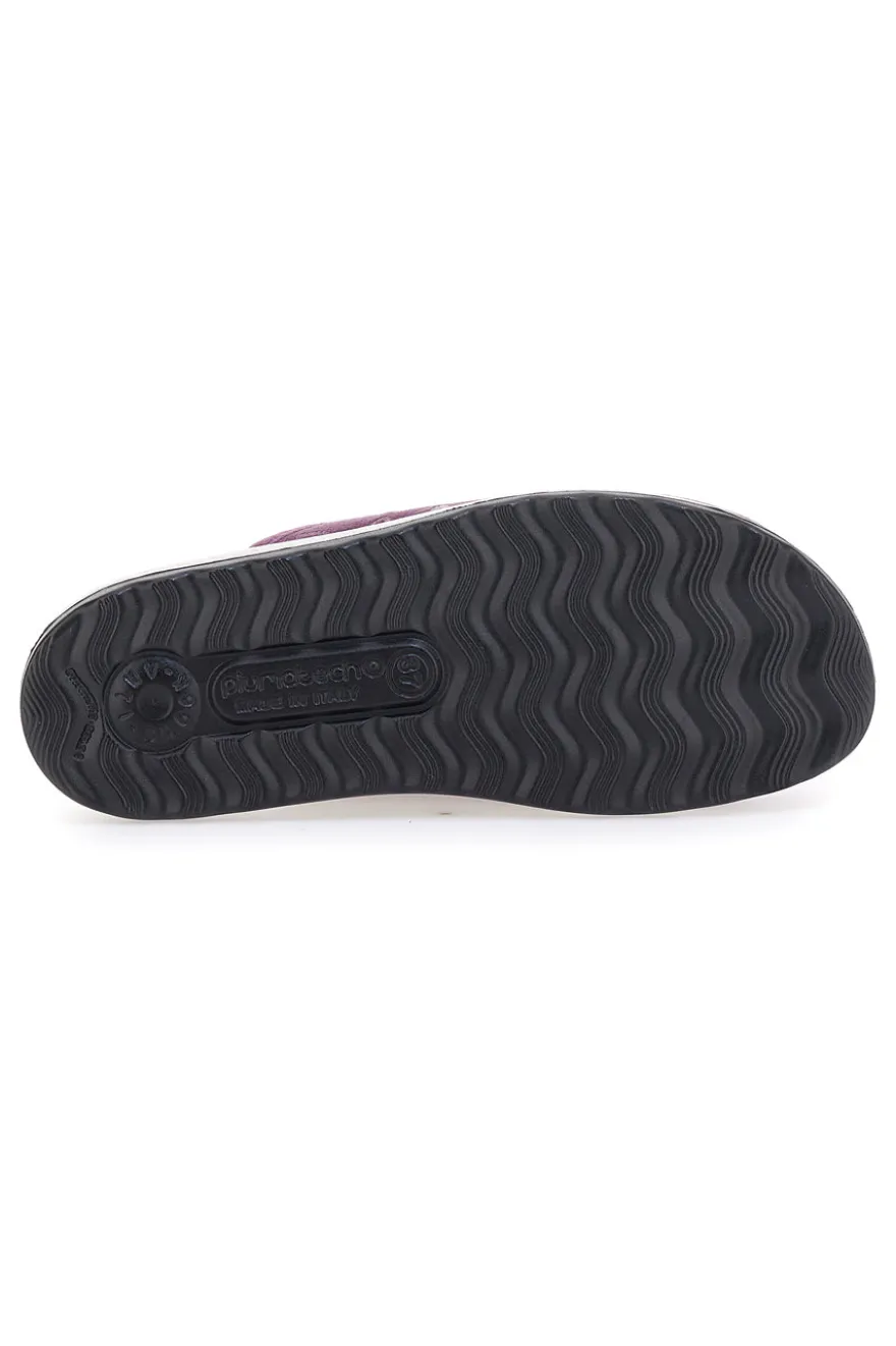 Pantofole viola con tomaia stretch FLY FLOT 5123