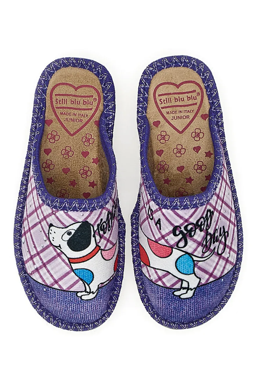 Pantofole Viola Still Blu 2830012