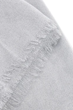 Pashmina bianca con frange Laura Biagiotti 99s298-71