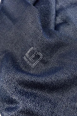 Pashmina blu con frange Laura Biagiotti 99s298-71