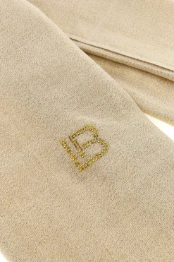 Pashmina oro con frange Laura Biagiotti 99s298-71