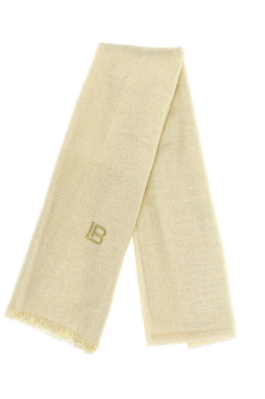 Pashmina oro con frange Laura Biagiotti 99s298-71