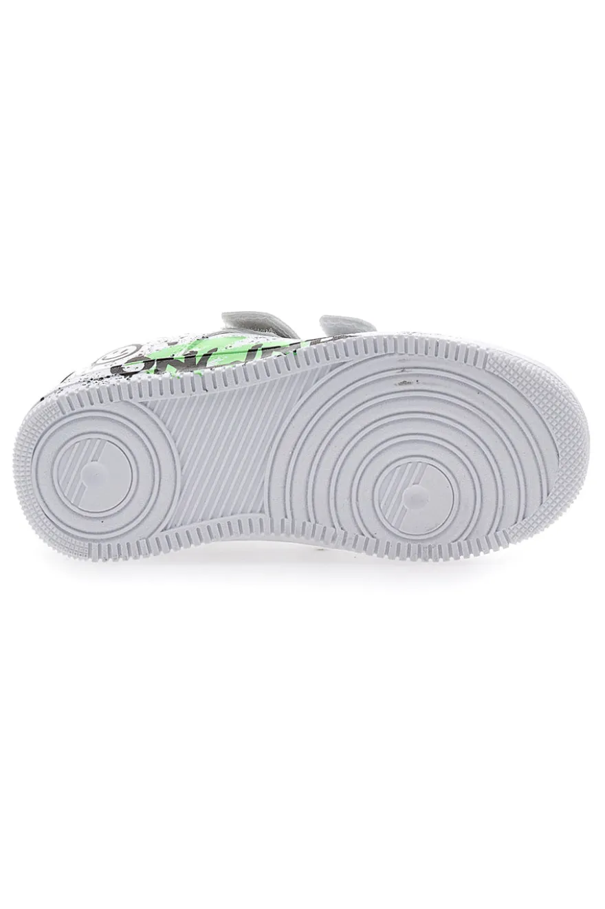 PITT KIDS 22355 BIANCO/VERDE