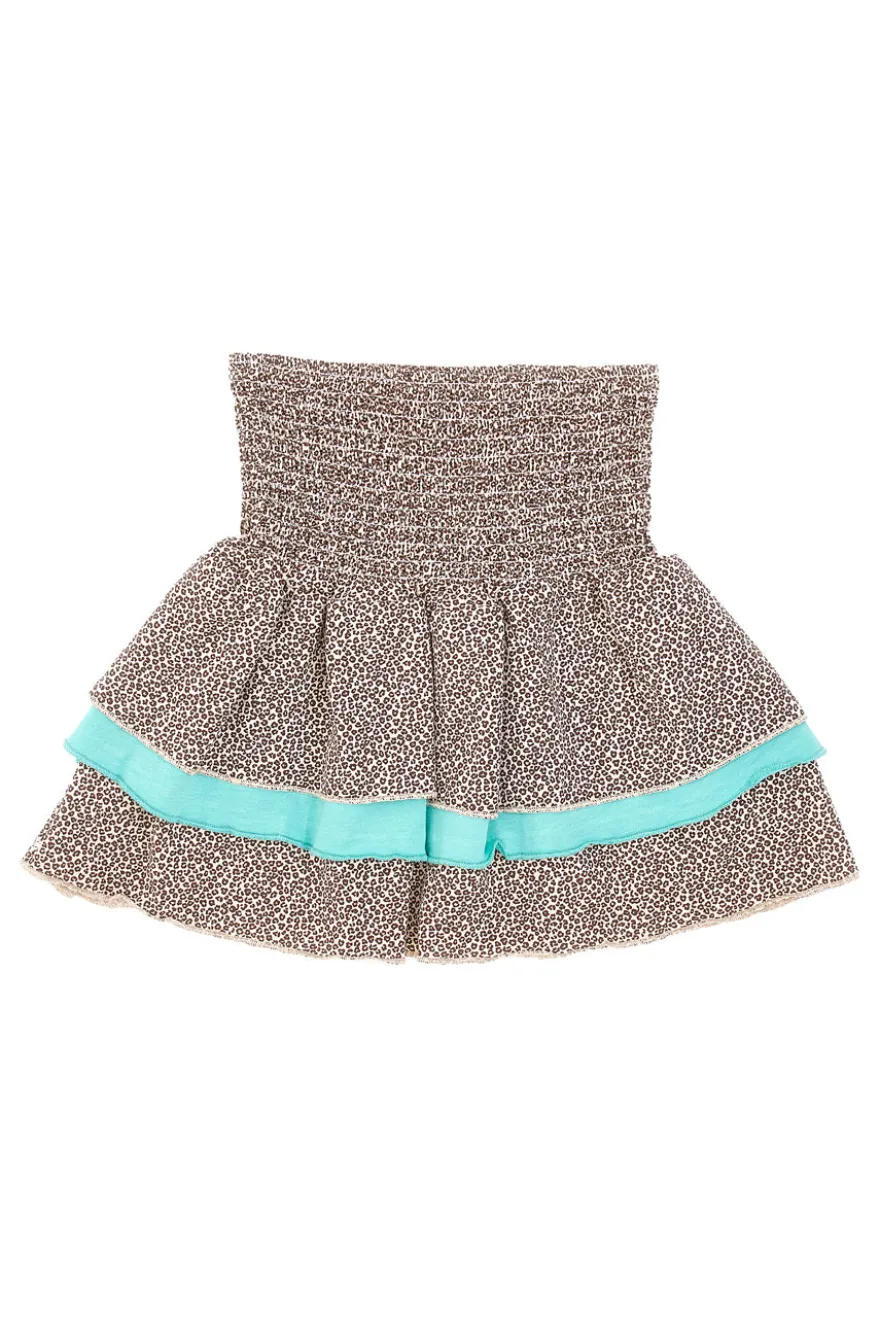 PITT KIDS Baumwollrock mit Tierdruck PT-K-SK-7007
