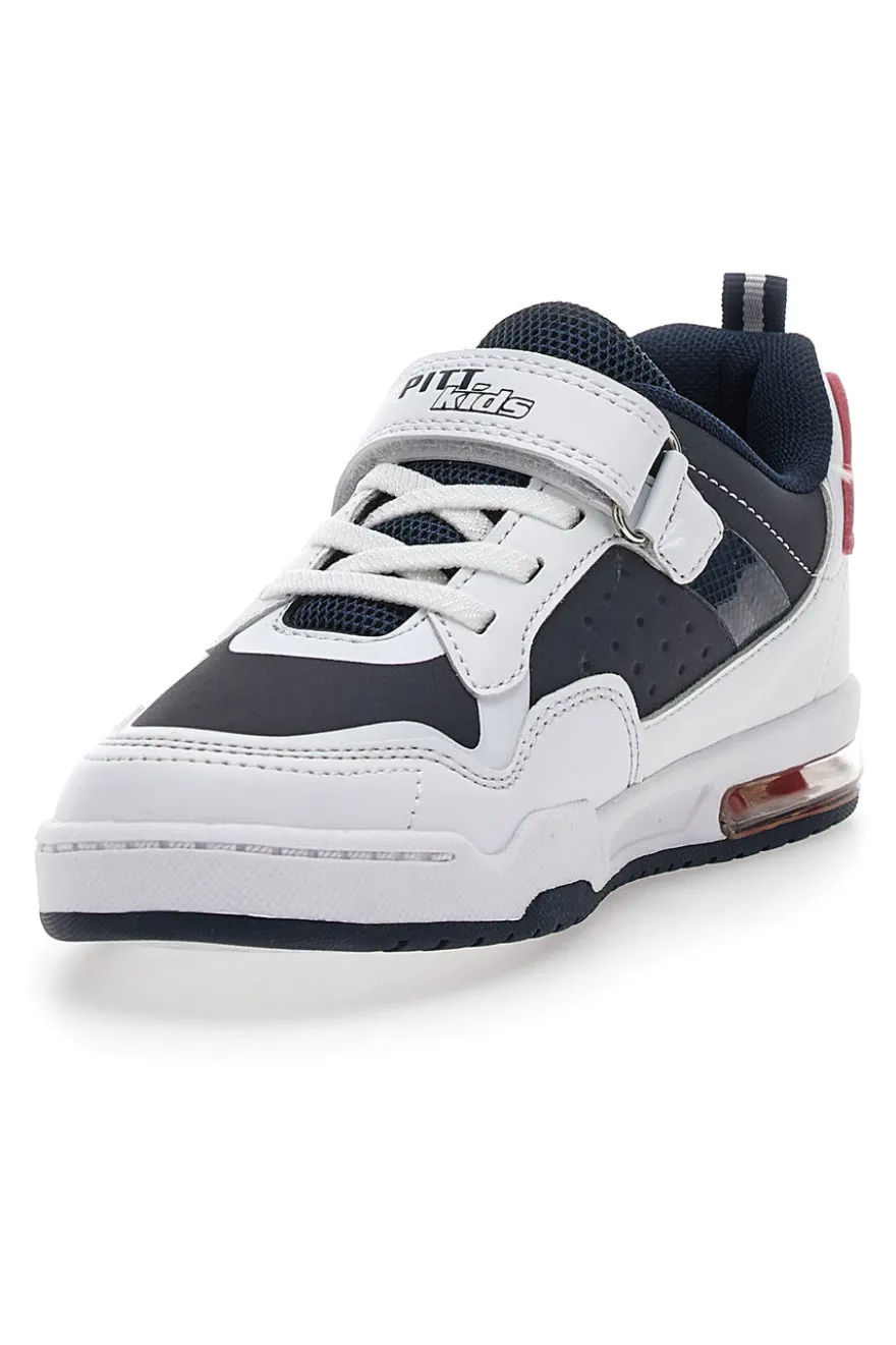 PITT KIDS K22303 Schwarze und weiße Turnschuhe