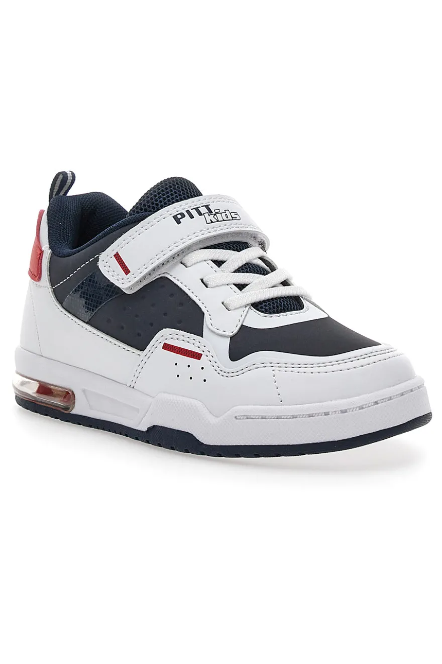 PITT KIDS K22303 Schwarze und weiße Turnschuhe