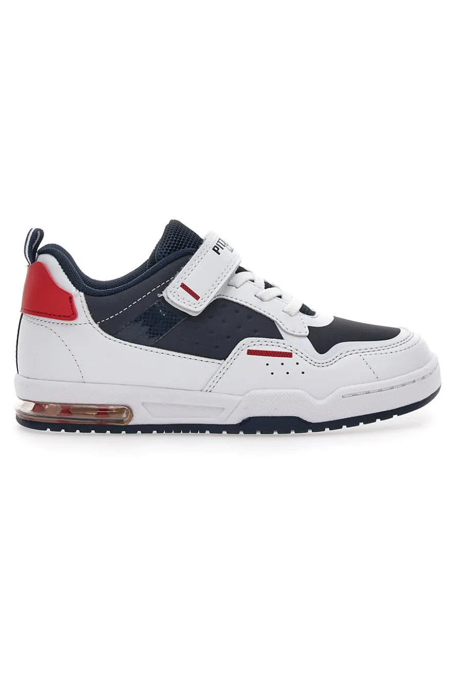 PITT KIDS K22303 Schwarze und weiße Turnschuhe