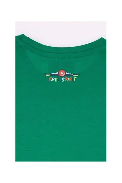 Pitt Kids Rundhals-T-Shirt 03029 Grün