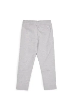 Pitt Kinder Hose grau mit Kordelzug und Reißverschluss Pt-b-p-9054