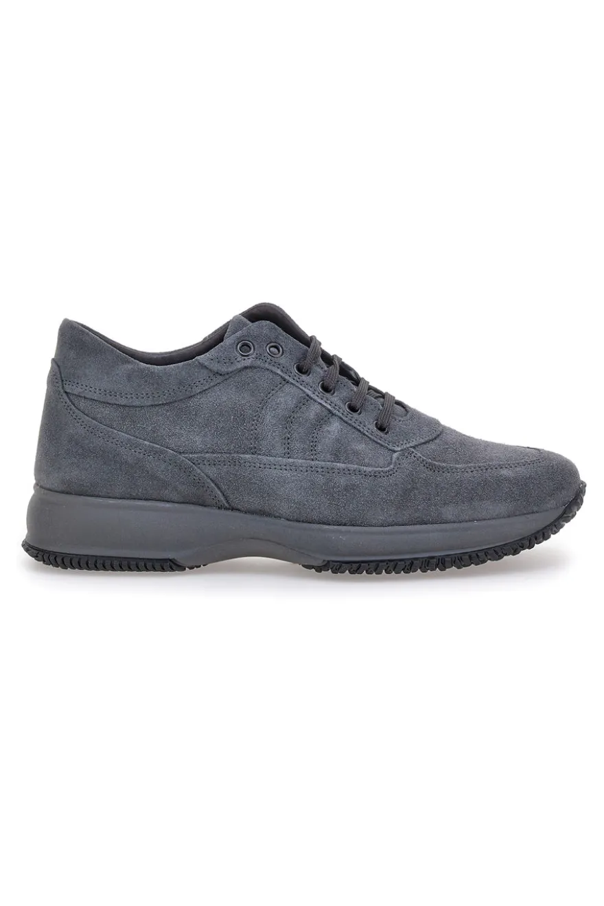 Pittarello 2920 Lässige graue Wildleder-Sneaker