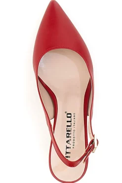 Pittarello 4366 Rote SlingBack-Pumps