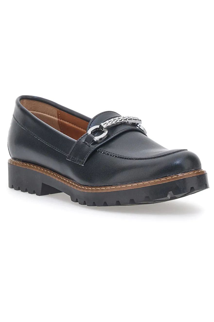 Pittarello 3050 Schwarze Slipper