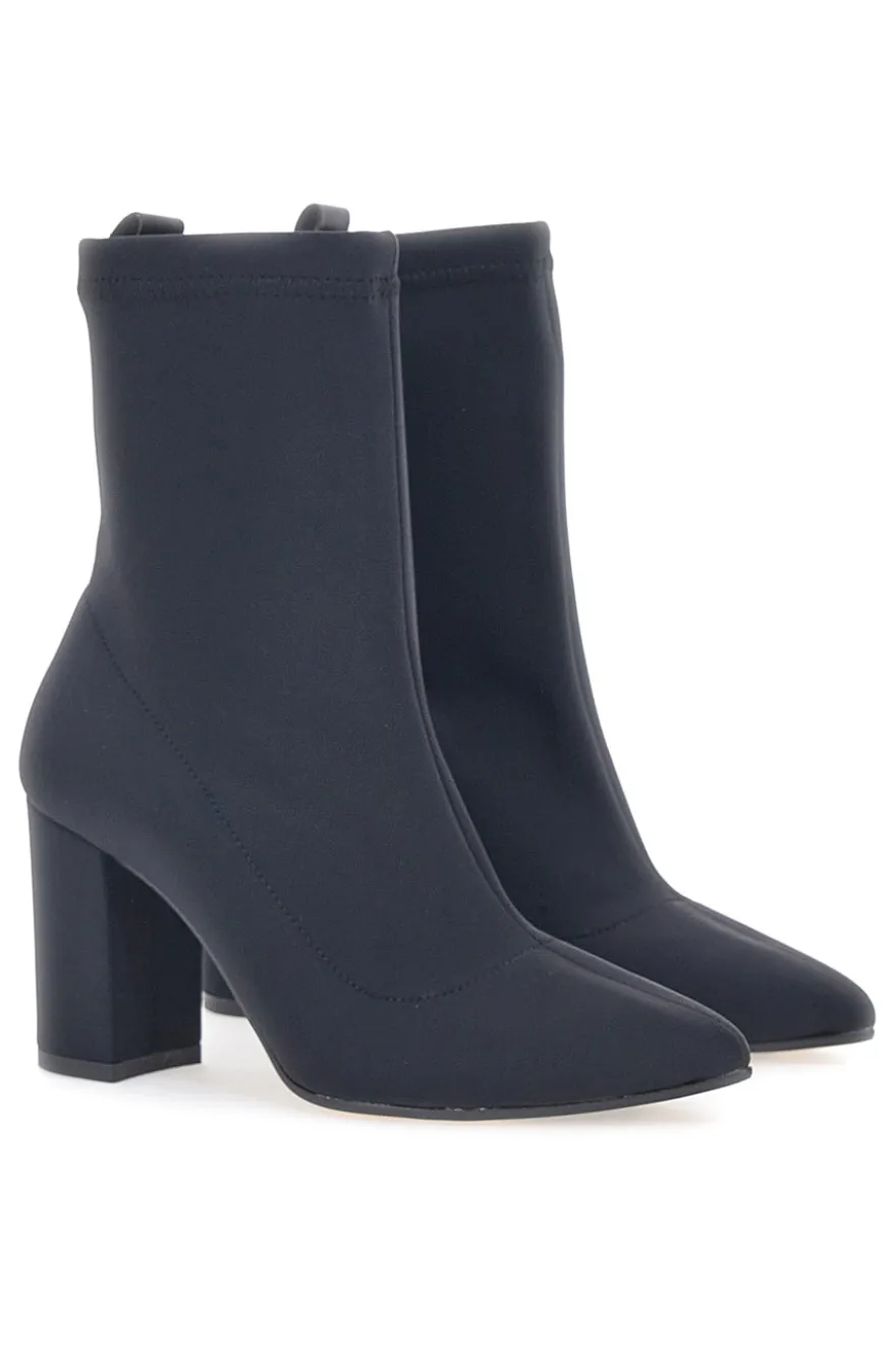 Pittarello 2636 Schwarze Sockenstiefeletten für Damen