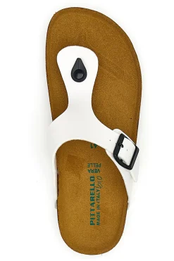 Pittarello Bio Flip Flops Hausschuhe 3352177 Weiß
