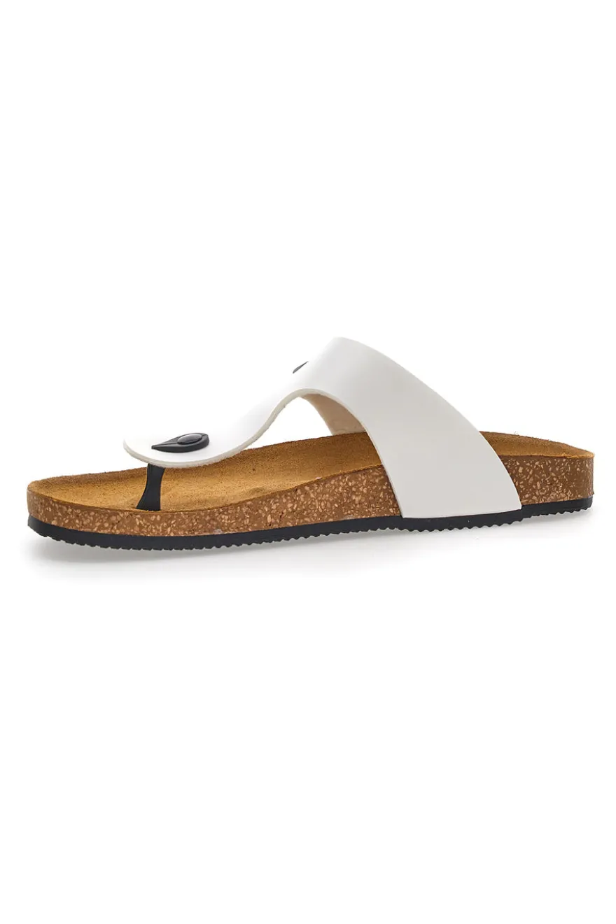 Pittarello Bio Flip Flops Hausschuhe 3352177 Weiß
