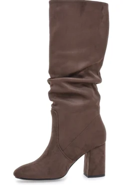 Pittarello Capsule BT2140004 Braune Kniehohe Stiefel mit Absatz und weichem Schaft
