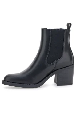 Pittarello Capsule BT24186001 Schwarze Chelsea-Stiefeletten mit Absatz