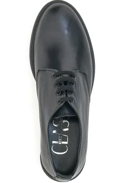 Pittarello Class 076 Schnürschuhe aus schwarzem Echtleder