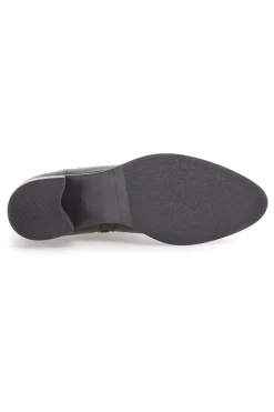 Pittarello Class 852160 Stiefeletten aus braunem Leder mit niedrigem Absatz