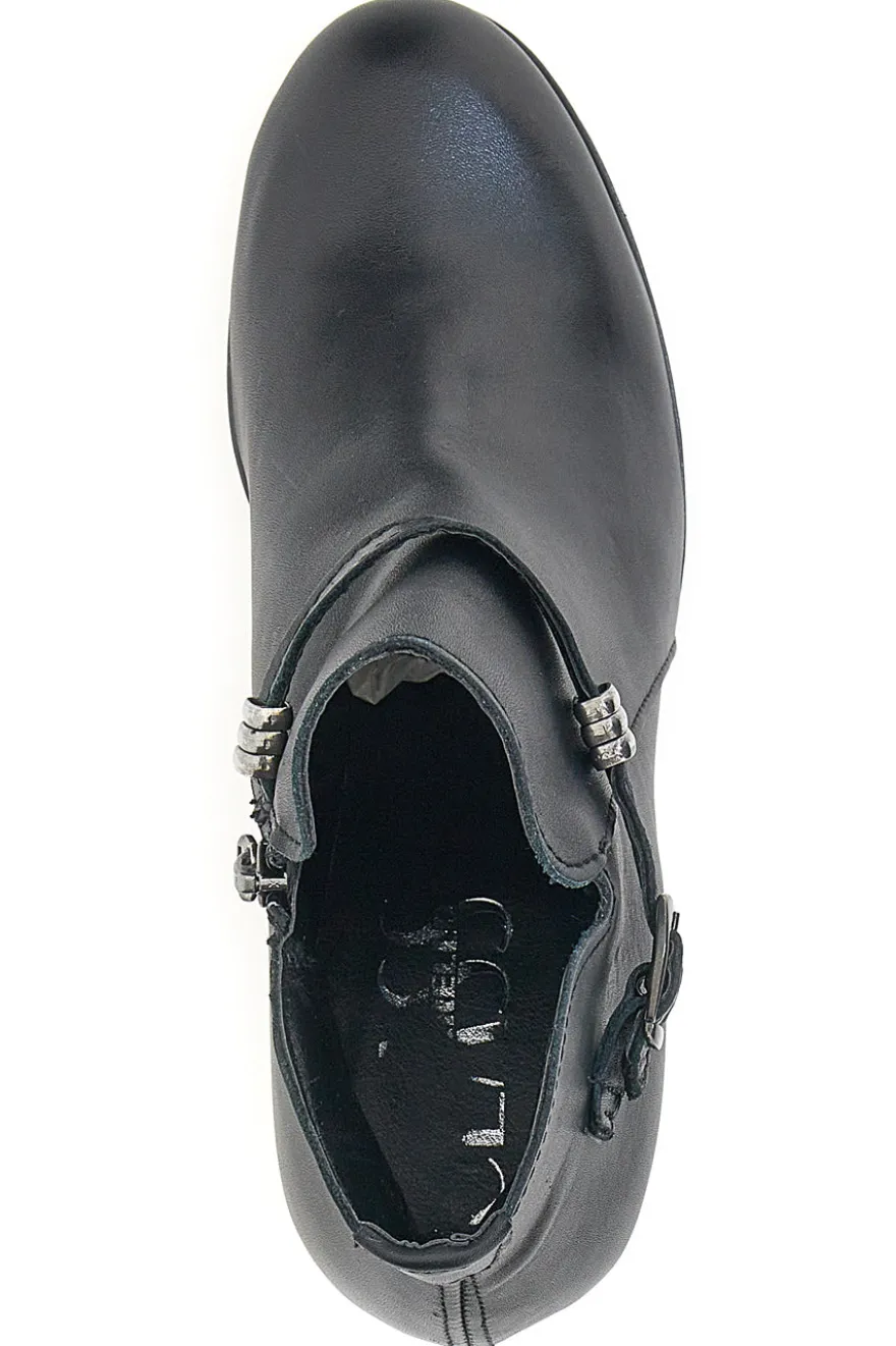 Pittarello Class 305 Stiefeletten aus schwarzem Echtleder