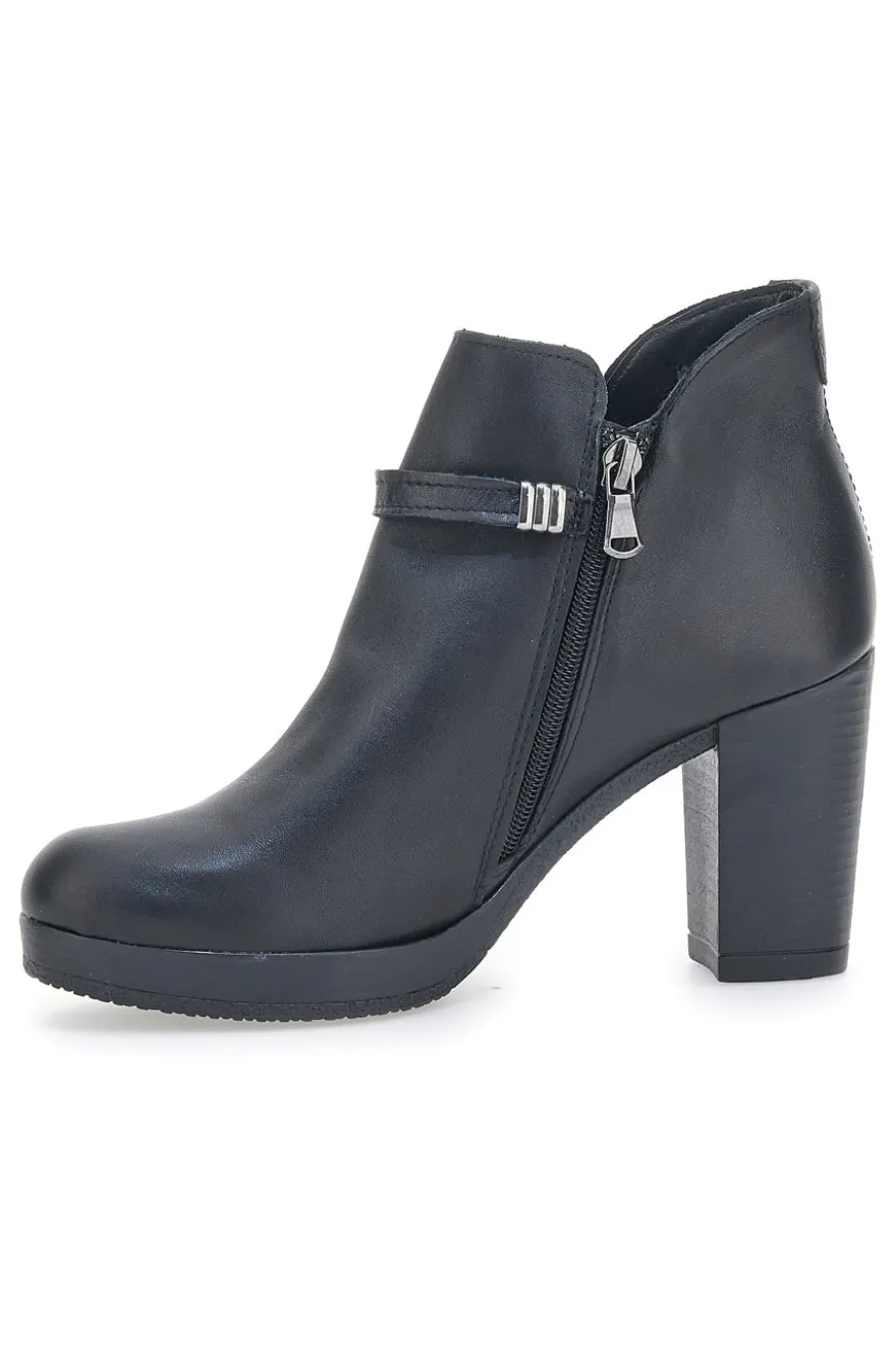 Pittarello Class 305 Stiefeletten aus schwarzem Echtleder