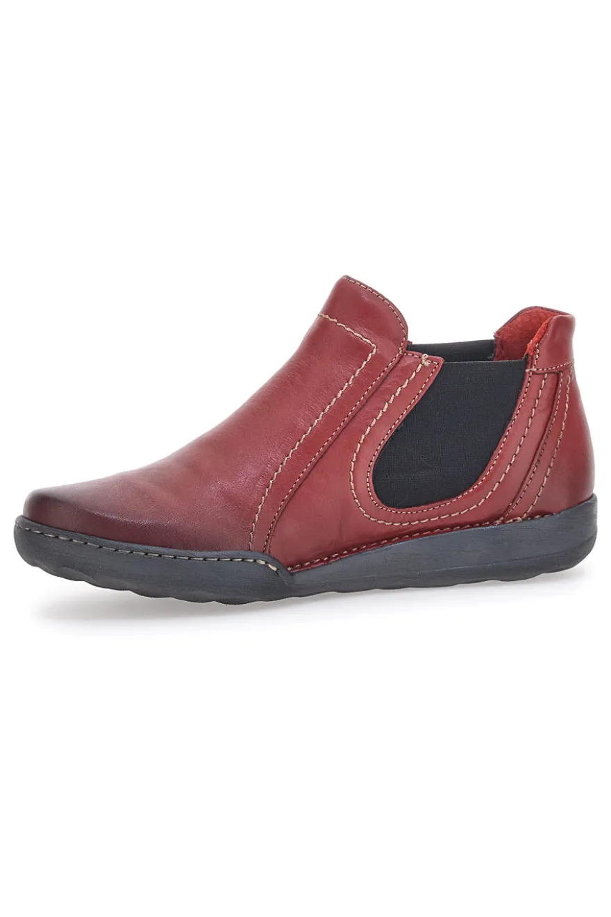 Pittarello Echtleder Rote Hohe Schuhe 21503