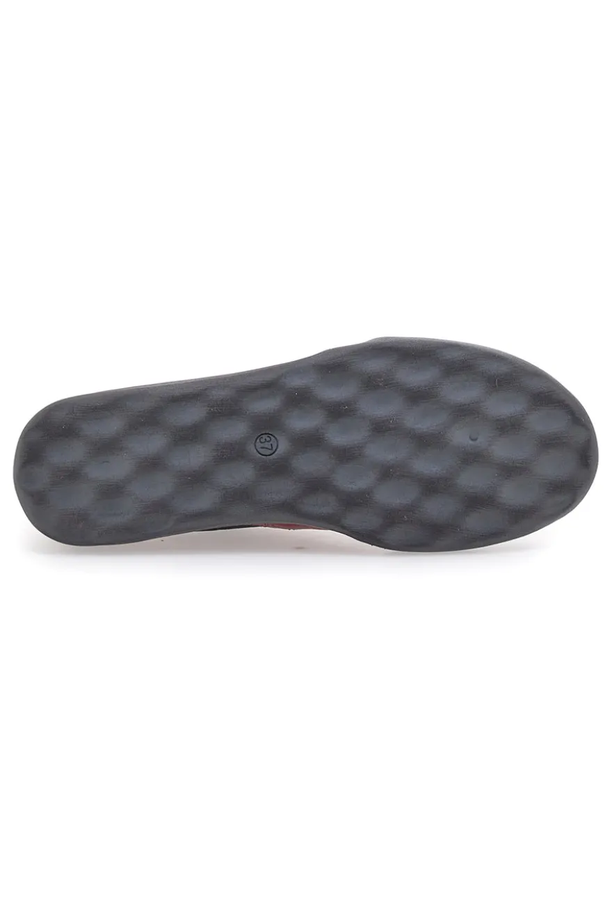 Pittarello Echtleder Rote Hohe Schuhe 21503