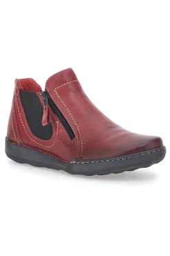 Pittarello Echtleder Rote Hohe Schuhe 21503