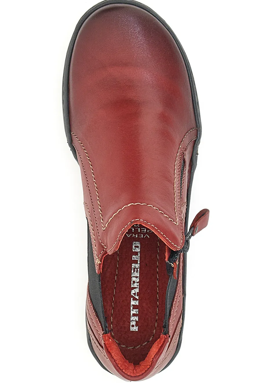 Pittarello Echtleder Rote Hohe Schuhe 21503