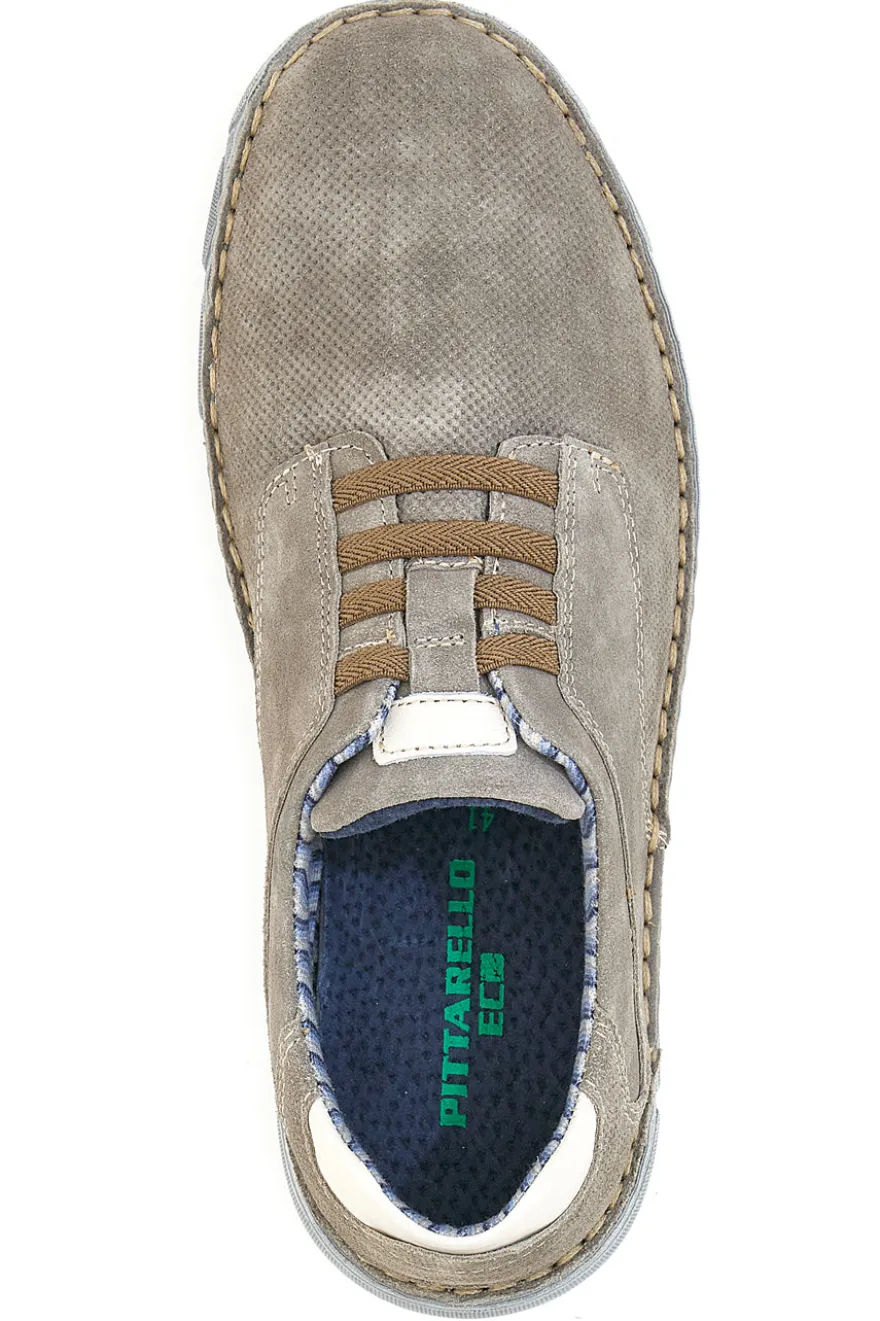 Pittarello Eco 8925 Graue Sport-Schnürschuhe