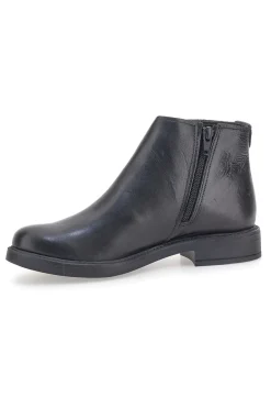 Pittarello Elite 99 – Stiefeletten aus schwarzem Leder mit seitlichem Reißverschluss