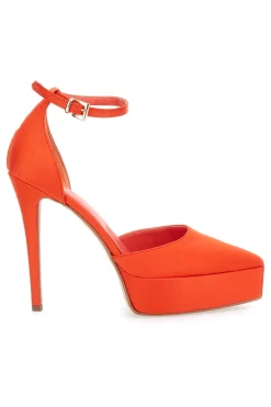 Pittarello Elite 611 Coral Satin Plateau Dekolleté