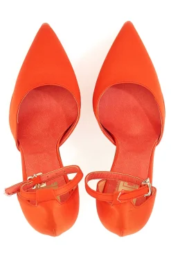 Pittarello Elite 611 Coral Satin Plateau Dekolleté