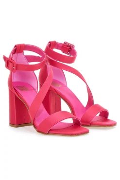 Pittarello Elite 2332 Fuchsia-Sandalen mit Absatz