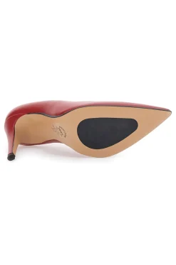 Pittarello Glam 6509 rote Pumps mit hohem Absatz und spitzer Spitze