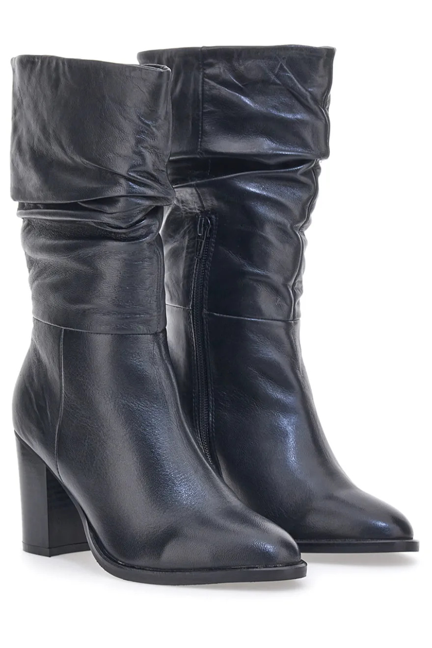 Pittarello Glam 121 Stiefel mit Absatz Schwarz