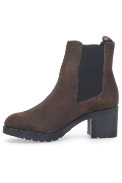 Pittarello Glam brauner Chelsea-Stiefel aus Wildleder 864150