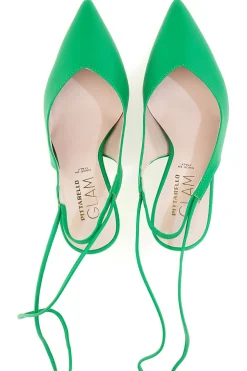 Pittarello Glam Schnürpumps 3218 Grün