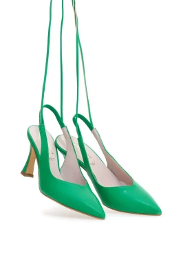 Pittarello Glam Schnürpumps 3218 Grün