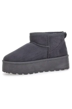 Pittarello Love PK1497B graue Stiefeletten mit Pelzfutter