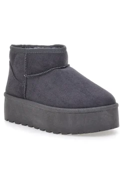 Pittarello Love PK1497B graue Stiefeletten mit Pelzfutter