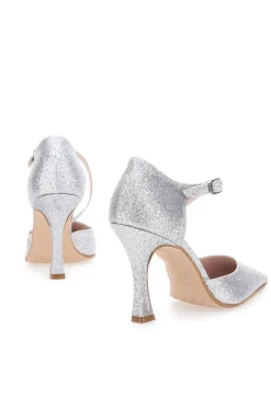 Pittarello Must-Have Silberglitter Dekolleté 4274