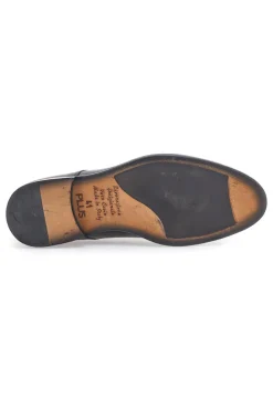 Pittarello Plus 734 Schnürschuhe aus schwarzem Echtleder